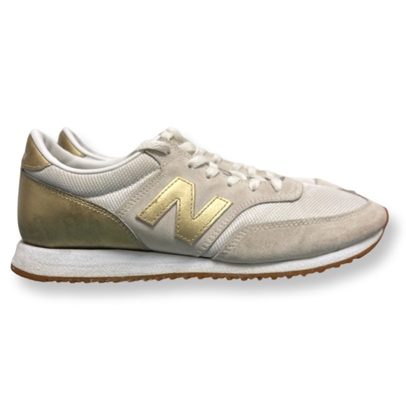 New Balance Shoes - New Balance ❗️620 Sneakers For J.Crew Women’s 8.5 Beige & Gold